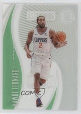 2019-20 Panini Illusions Astounding Emerald Kawhi Leonard #5 0p5j