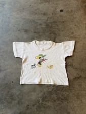 RARE Vintage 1950s Novelty Toddler Cowboy Graphic Tee - Size 4t