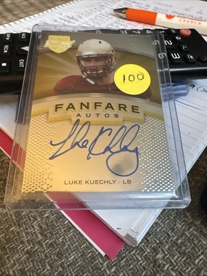 2012 Press Pass Signings Luke Kuechly