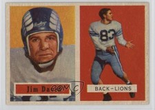 1957 Topps Jim David #150 Rookie RC sq1