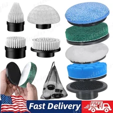 Electric Spin Scrubber Replacement Heads 9 in 1 Cleaning Brush, for Electric Spi
