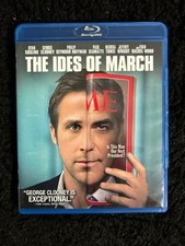 The Ides of March (Blu-ray, 2011, Ryan Gosling, George Clooney) USED GREAT!!!