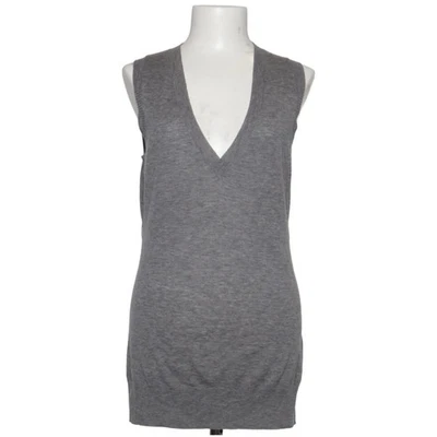 Pull, pull, taille : M, gris, cachemire/polyester/laine, unicolore #wLF - Photo 1/4