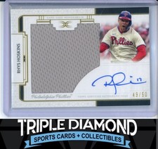 2024 Topps Definitive Rhys Hoskins Game-Used Patch Autograph Auto #49/50 AA151