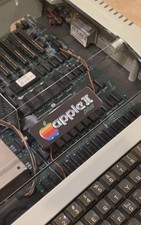 Transparent Clear Apple II Computer Lid / Top / Cover Apple 2 no reserve  