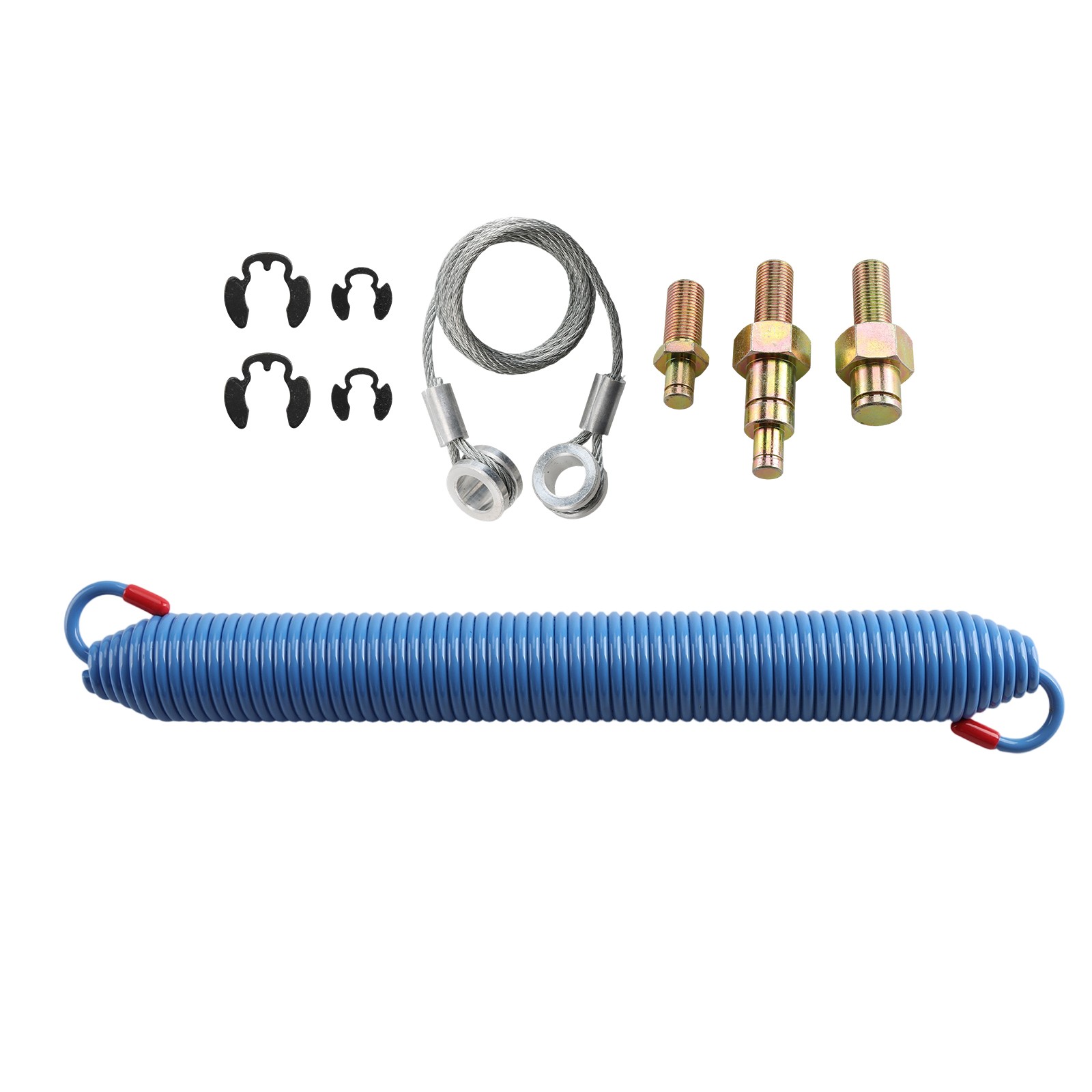 Hood Spring Cable and Stud Bolts w/Retaining Rings for Peterbilt 379 13-03761