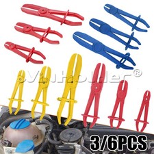 3/6 Pcs Hose Clamp Kit Line Pipe Pliers Set Flexible Pinch Off Brake Fuel Water