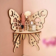 Étagère d'angle, étagère murale décorative pour bureau, salon ou