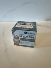 Pumkot Silicone Scar Tape C-Section Burn 1.6" X 120" Heals Lightens Scars New