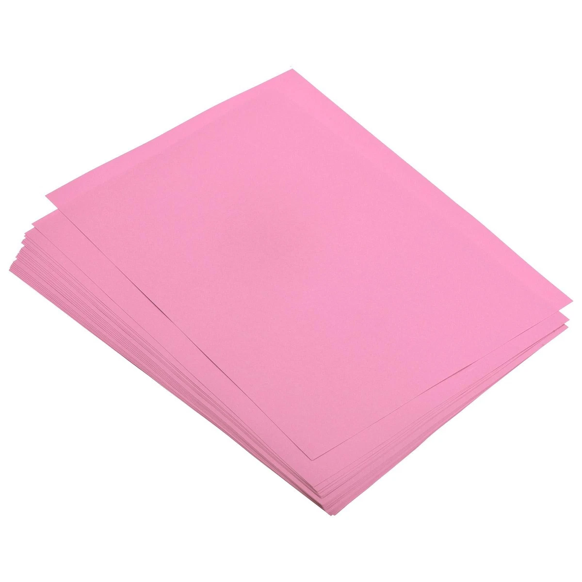Stella Crafts - 50 Cartoncini Colorati A5 Rosa Chiaro 260 G/m² - Ideali Per Scrapbooking E Fai Da Te