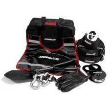 4wd Winch Recovery Kit Plus Snatch Shackle Straps Gloves Bag 10pc 4wd Winch Recovery Kit Plus Snatch Shackle Straps Gloves Bag 10pc
