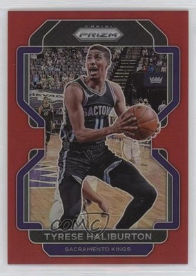2021-22 Panini Prizm Red Prizm 147/299 Tyrese Haliburton #196 7sd