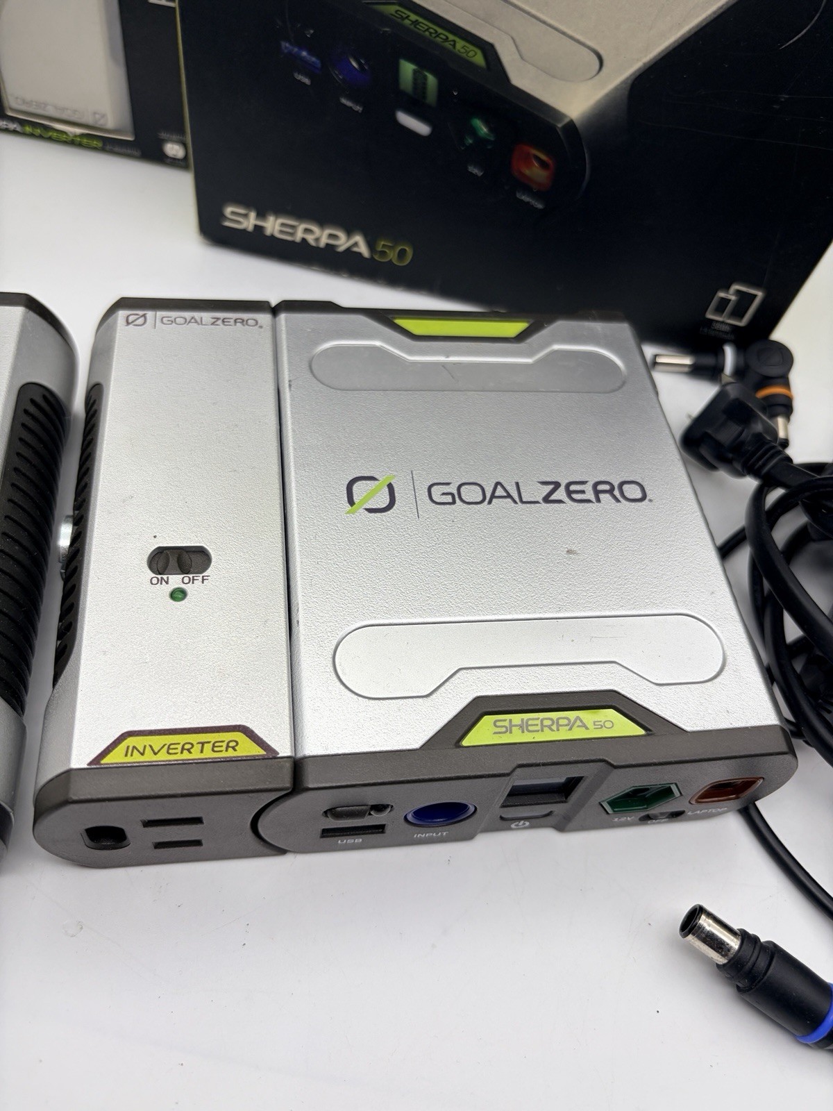 Goal Zero Sherpa 50 power bank Lots Of 2 For Parts