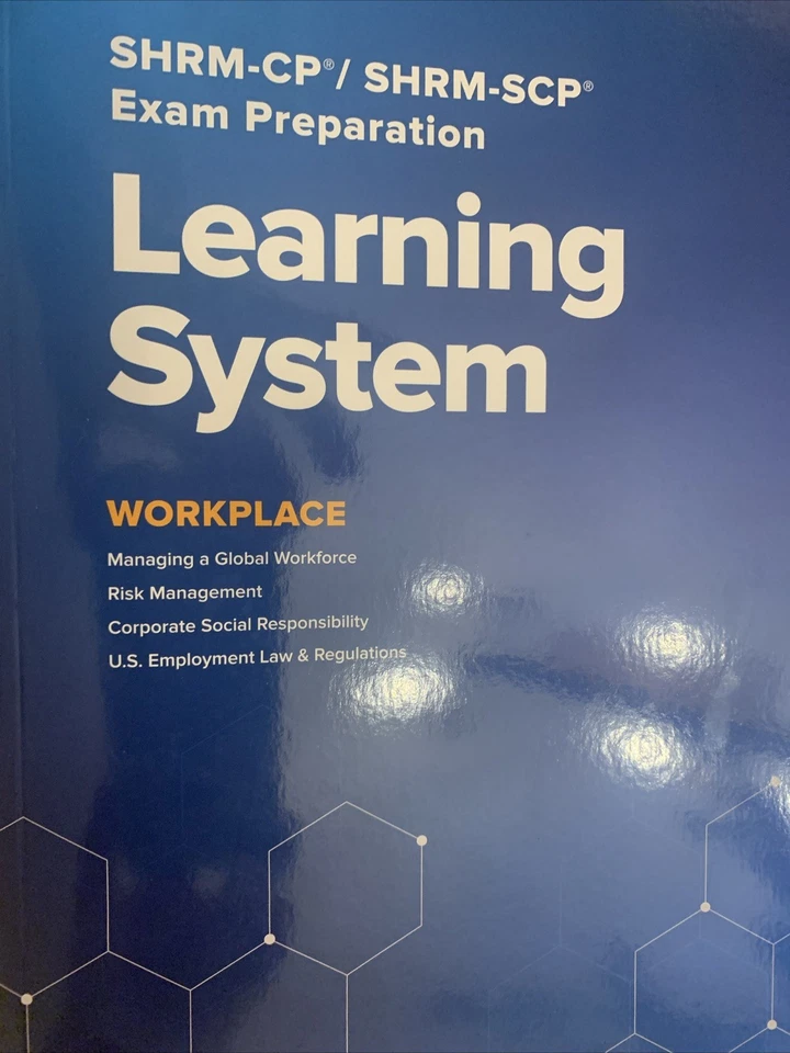 Sistema de aprendizaje SHRM-CP/SCP 2025 **ARTÍCULO NUEVO** Foto 4 de 4
