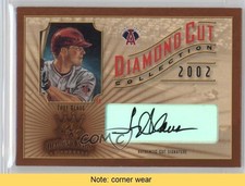 2002 Donruss Diamond Kings Cut Collection 14/500 Troy Glaus #DC-7 Auto READ 0c6