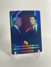 Donald Trump & Charlie Kirk Card (1st Ed.) | Raku Cards: Trump Collection 1/3
