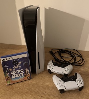 Sony Playstation 5 Disc Edition + 2 DualSense Controller + Astro Bot