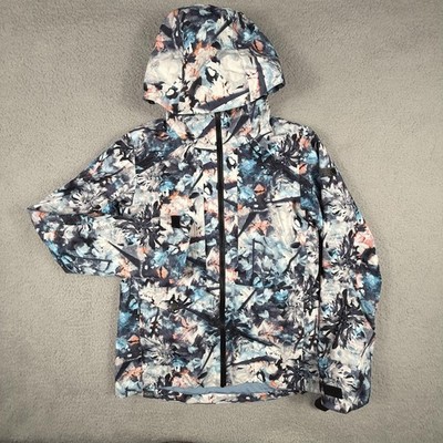 Roxy Jacket Women Medium GTX PrimaLoft Essence 2L Ski Snow Snowboard Floral READ