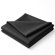 Black Speaker Grill Cloth Fabric 67"x20"