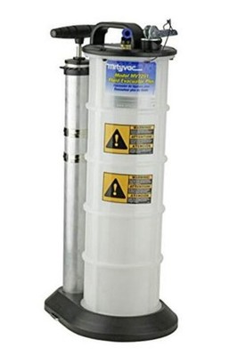  7201 2.3 Gallon Fluid Evacuator Extractor and Evacuator/Dispenser White