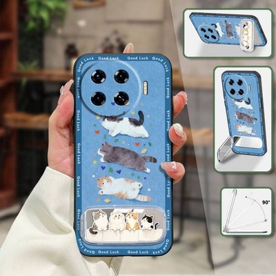 MYDING-Phone Case for Tecno Spark20 Pro+/KJ7,  Full wrap Kickstand Anti-dust 3D