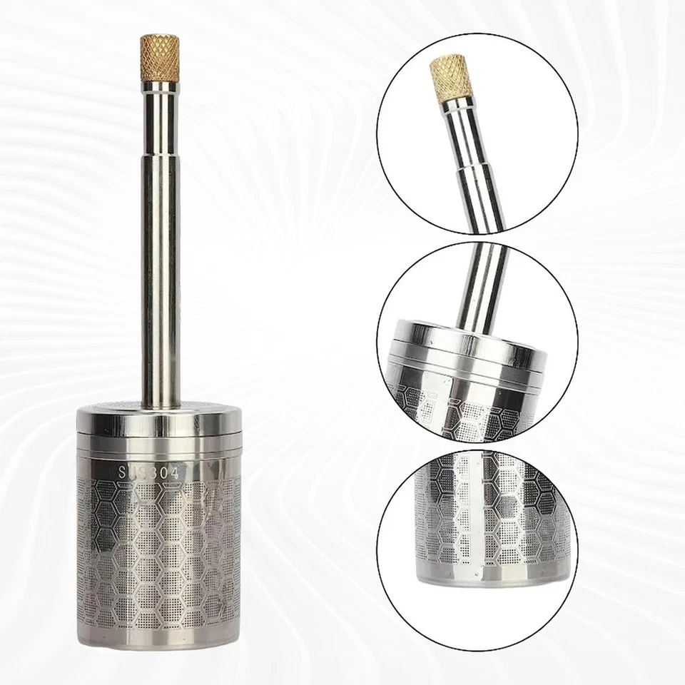 Портативная кофеварка V3 с нижней крышкой из нержавеющей стали микро френч-пресс - Изображение 3 из 4