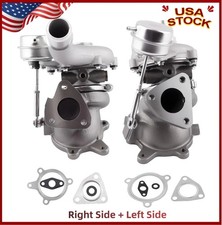 Left Right Turbo Turbocharger For Ford Explorer Flex Mkt Mks 3.5l V6 2010-2019