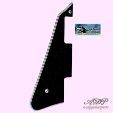 Left-handed Pickguard for Gibson LP Black 5-ply Humbucker