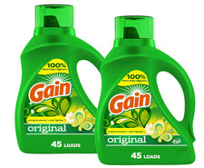 Gain Laundry Detergent Liquid, Aroma Boost, Original Scent, 65 Fl Oz Pack Of 2 