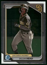 2024 Bowman #BCP-109 Dillon Head Chrome Prospects