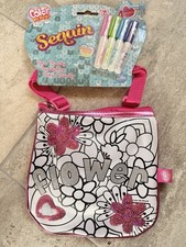 Sequin Colour Your Own Bag