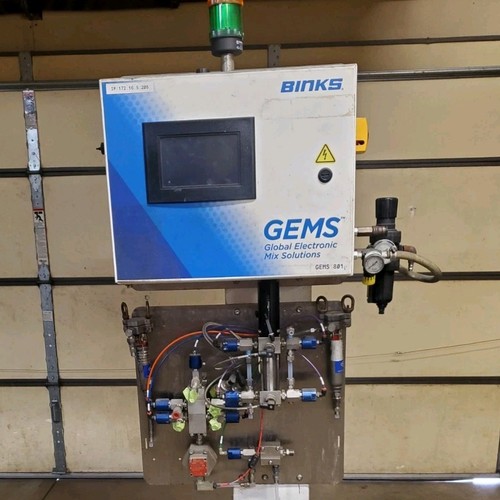 Binks GEMS E2L-121101 2k Component Mixer, 110-230V, Electrical