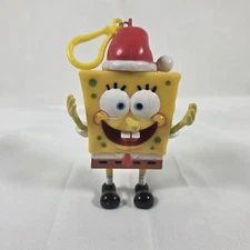 Xmas Spongebob Squarepants Holiday Candy Buddy 2002 NO CANDY Ornament Clip On