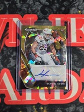 2021 Prizm Draft Picks Auto DPA-SAC Samuel Cosmi Gold Cracked Ice Prizm