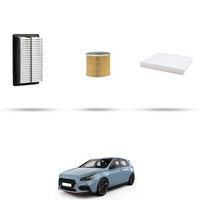 Hoffcar Set Service - 3 Filter FüR Hyundai I30 ( Pd, Pde ) 1.6 Crdi Hybrid 100Kw