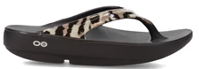 OOFOS Women's Oolala Limited Cheetah Sandals OoFoam Flip Flops NWT - Size 7