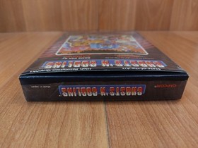 MINTY BOX CIB Hangtab Ghosts 'N Goblins 1st Print complete in nes lot w/ Shrink