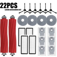 22 Pack Replacement Accessories for Roborock Qrevo S/Qrevo Plus Robot Vacuum