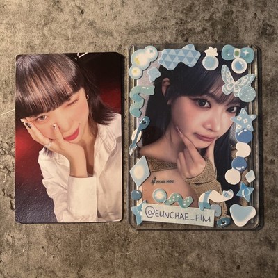 LE SSERAFIM Kim Chaewon Fearless Japan Solo Jacket Version Kpop Selfie Photocard