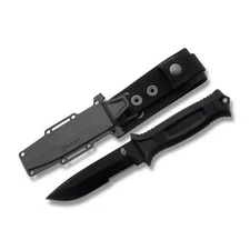 Gerber StrongArm 8.4 inch Fixed Knife  BLACK With Serrated Edge
