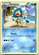 Simipour 38/146 Rare XY Base Set Pokemon Lightly Played