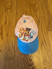 Paw Patrol Hat Light Pink Toddler Nickelodeon Characters Adjustable Size Cap