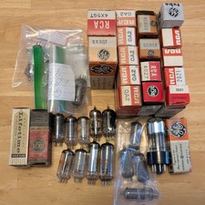 Mixed Lot of Vacuum Tubes, RCA, GE, National