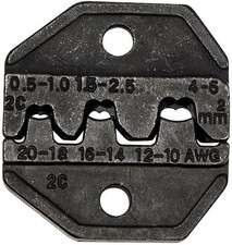 Klein Tools VDV205-036 Wire Crimper Die, Terminal, Open Barrel, AWG 10-20,...