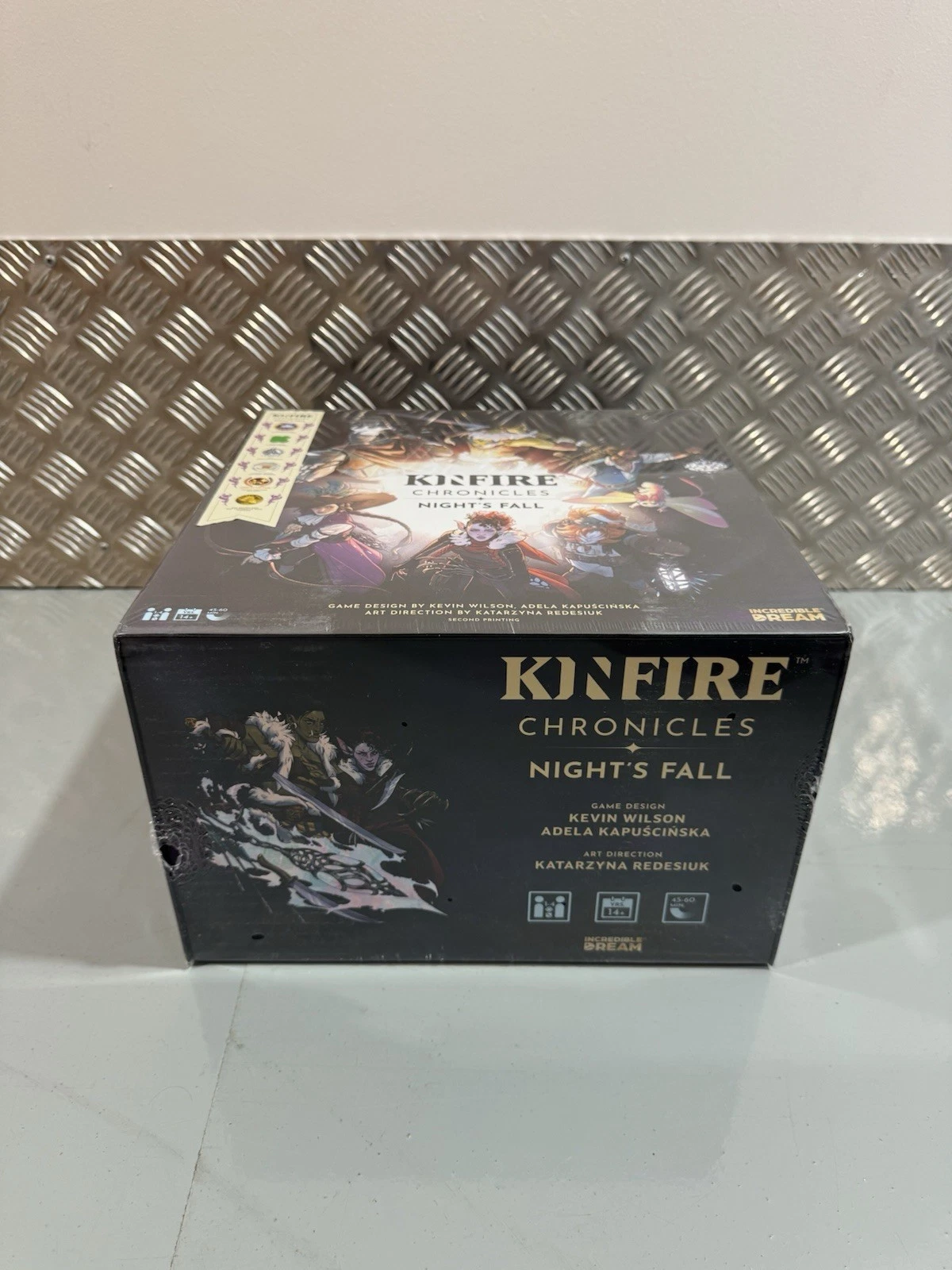 Kinfire Chronicles Nights Fall Second Printing Kevin Wilson Brand New & Sealed 2