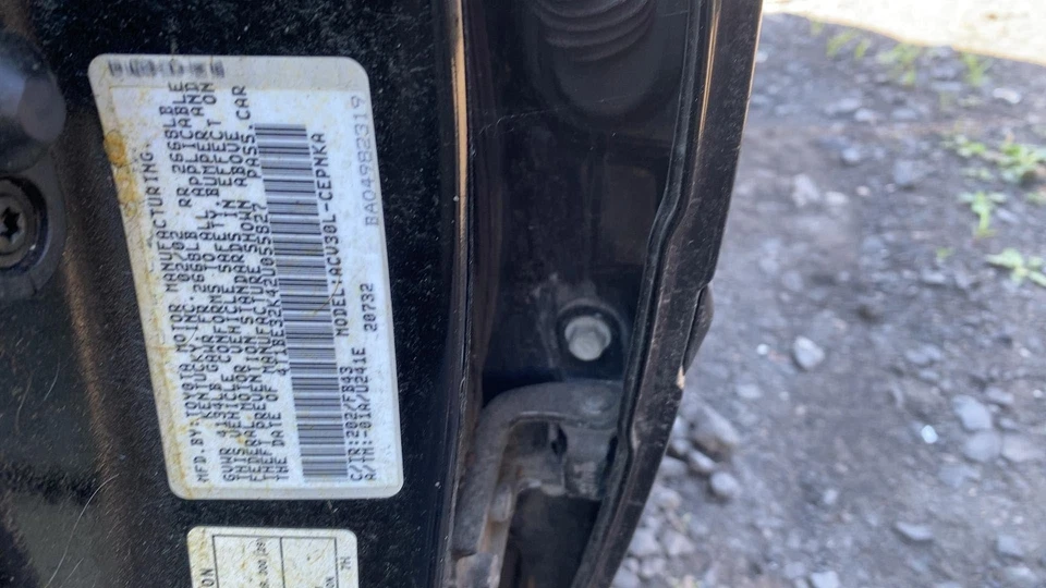 02 03 04 05 06 TOYOTA CAMRY Engine Assembly/motor Foto 4 de 4