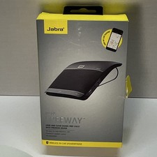 NOB Jabra Freeway Wireless Bluetooth In-Car Speakerphone Voice Guidance Black