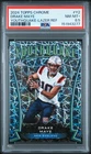 2024 Topps Chrome Youthquake #Y2 Drake Maye Youthquake-Lazer Ref PSA 8.5
