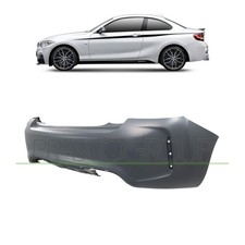 Stoßstange hinten grundiert für BMW 2er M2 F87 Coupe ab Baujahr 08/15 - 04/17