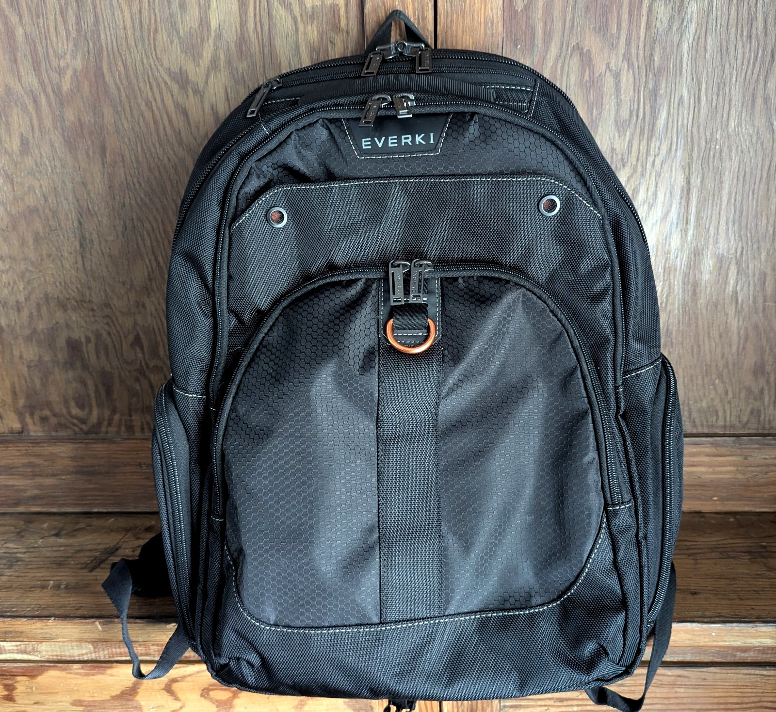 EVERKI Black Nylon ATLAS 17 Laptop BACKPACK EKP121